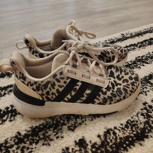 Adidas Kids Leopard Print Sneakers